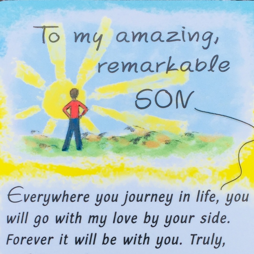 ☀️ FREE ☀️ To my amazing, remarkable SON | NEW